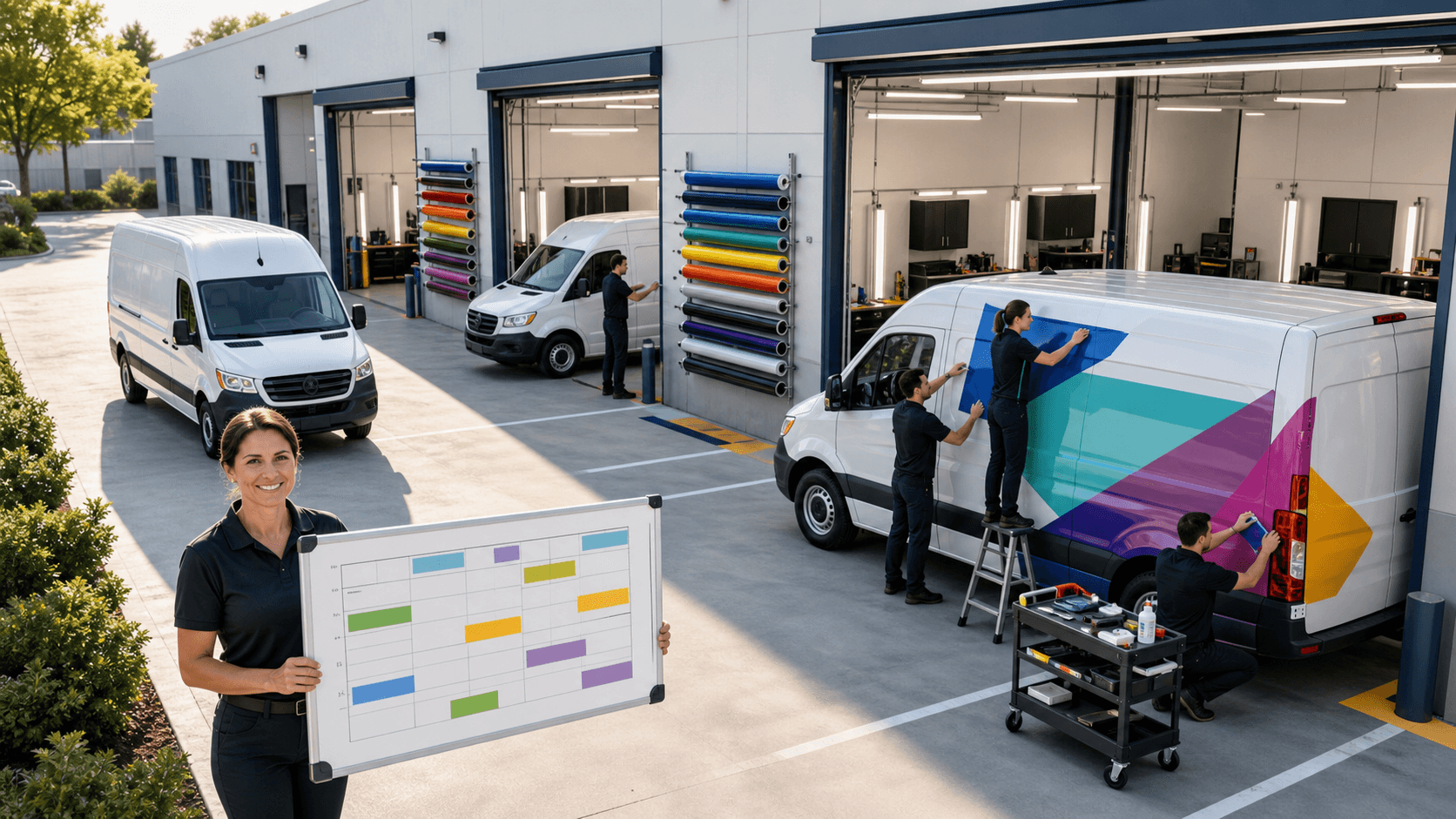 Multi-Site Fleet Graphics Scheduling Playbook: Minimize Downtime